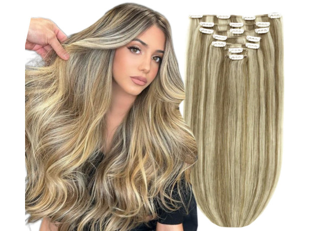 Extensii Clip-On Oskar Balayage #7 #24